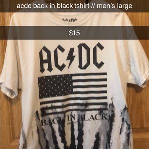ac/dc tshirt